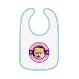 Baby Contrast Trim Jersey Bib